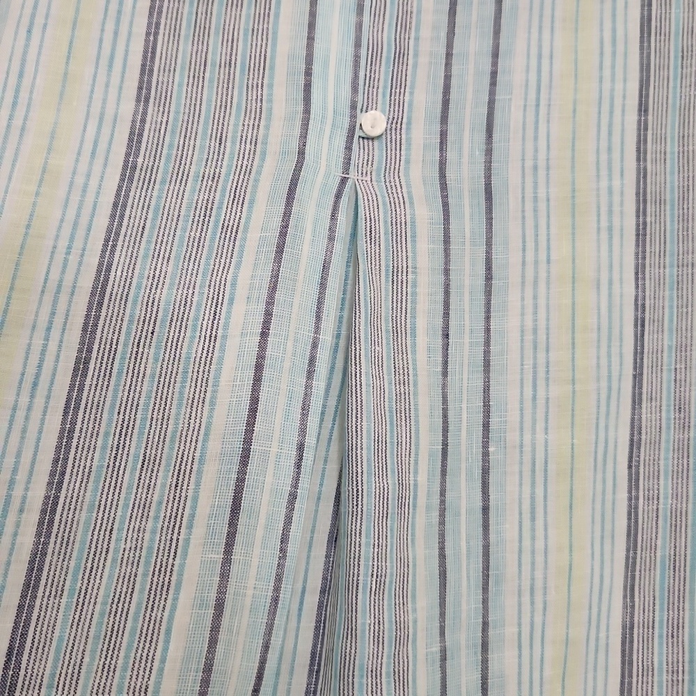 100% Linen Chicos No Iron Medium Lagenlook Beach Contemporary Travel - Picture 10 of 11